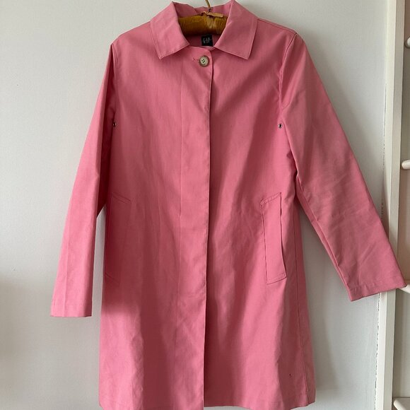 GAP Jackets & Blazers - '90s Gap pink trench coat